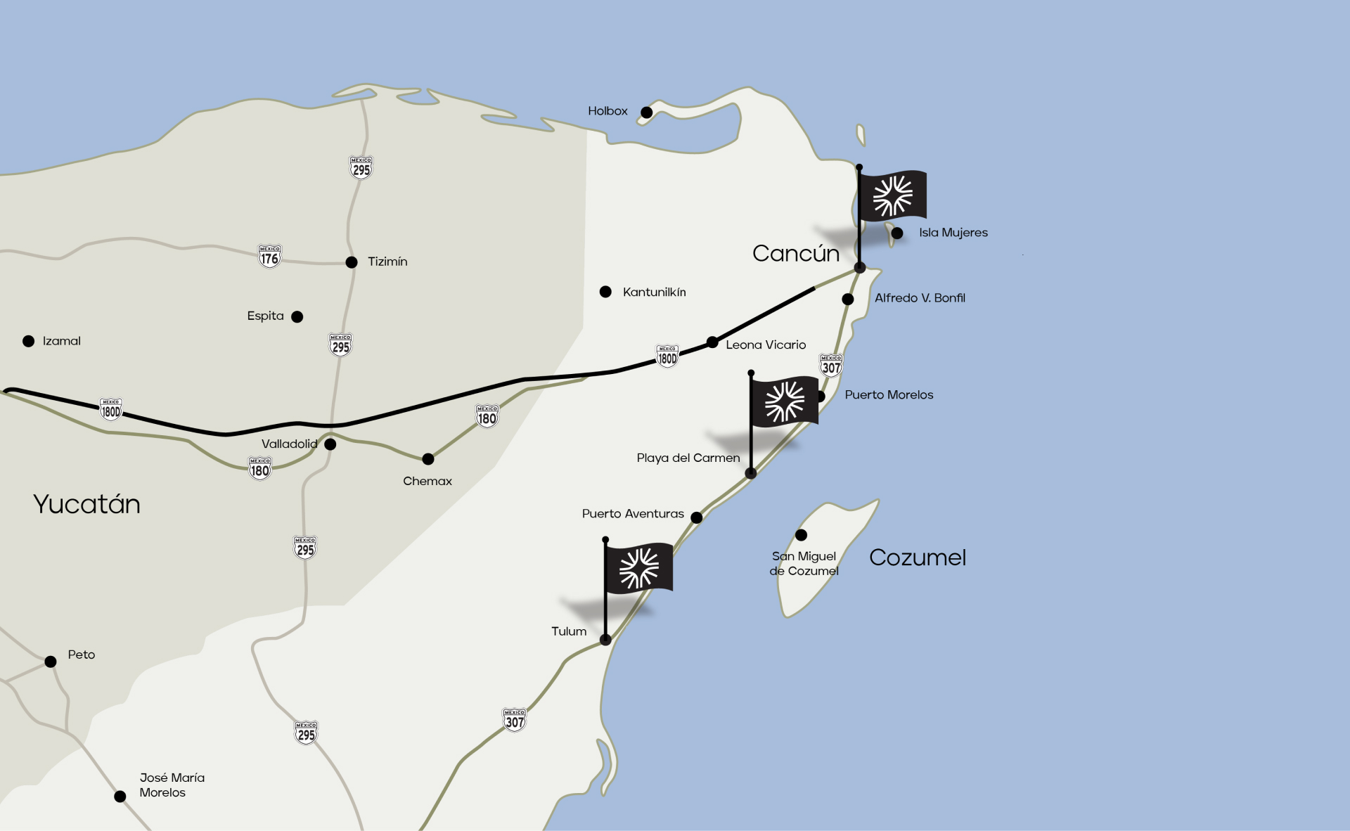 Mapa de ubicación Casa Cuatro