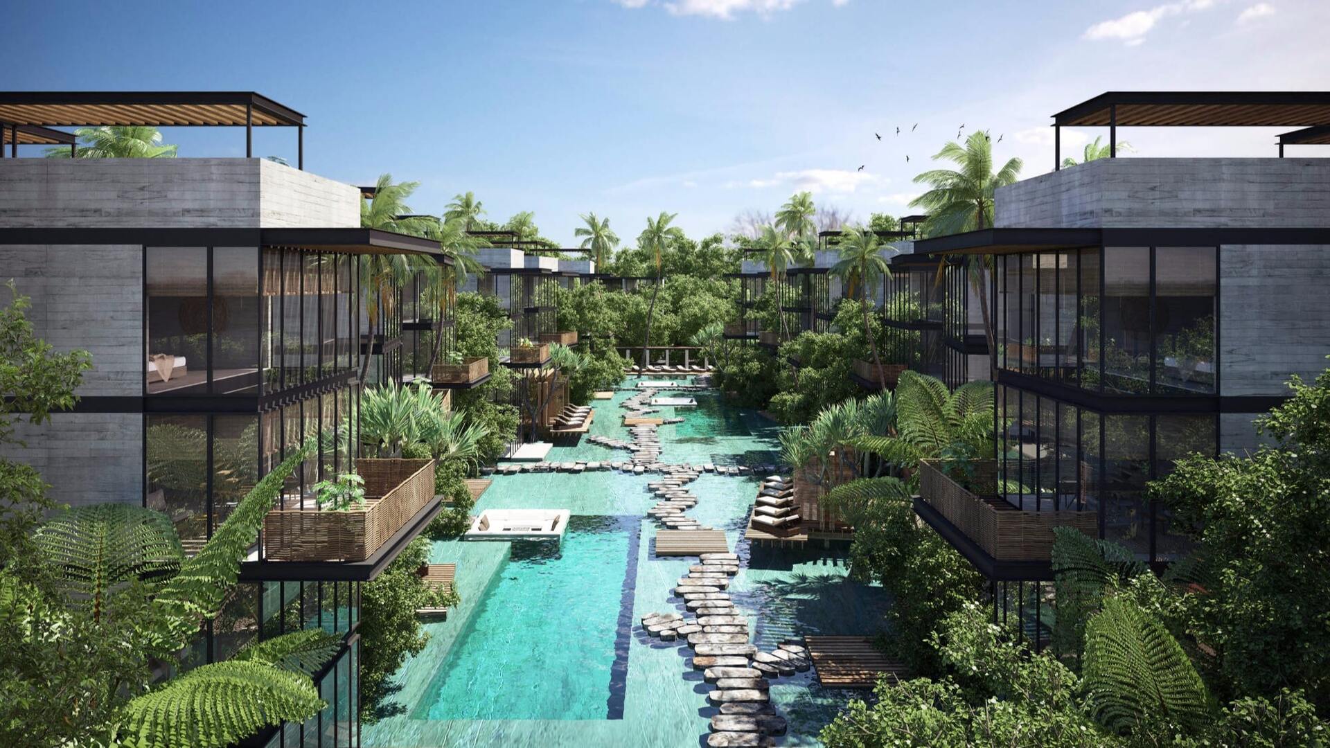 Departamentos en tulum Xalet Residences